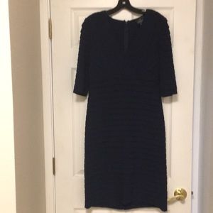 Adrianna Papell midnight blue dress size 12